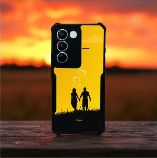 ivogue Sunset Romance Mobile Cover For VIVO V27