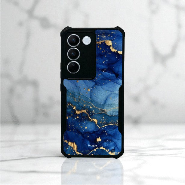 ivogue Blue Opulence Mobile Cover For VIVO V27