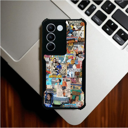 ivogue Golden Era Football Mobile Cover For VIVO V27