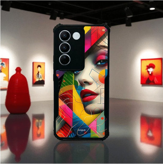 ivogue Modern Art Mobile Cover For VIVO V27
