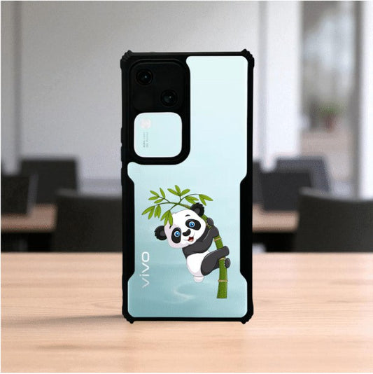 ivogue Panda and Tree Mobile Cover For VIVO V30