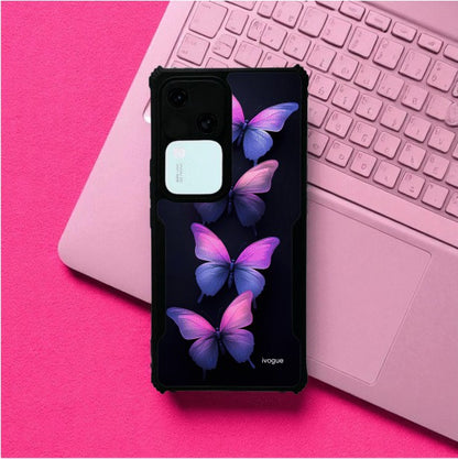 ivogue Galaxy Butterflies Mobile Cover For VIVO V30