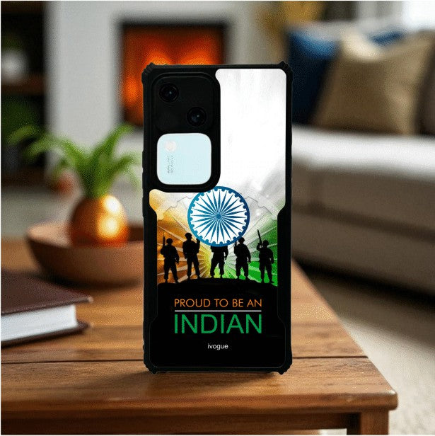 ivogue Proud to Be Indian Mobile Cover For VIVO V30