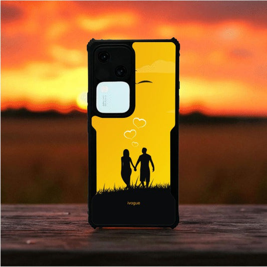 ivogue Sunset Romance Mobile Cover For VIVO V30 Pro