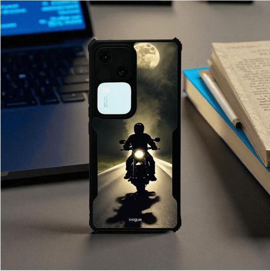 ivogue Bike Rider Mobile Cover For VIVO V30