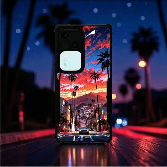 ivogue Palm City Nights Mobile Cover For VIVO V30