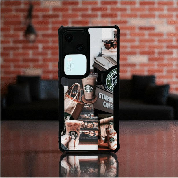 ivogue Starbucks Coffee Mobile Cover For VIVO V30 Pro