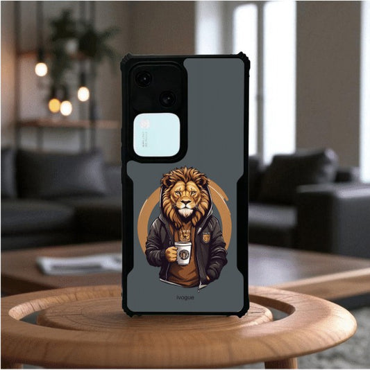 ivogue Stylish Lion Mobile Cover For VIVO V30