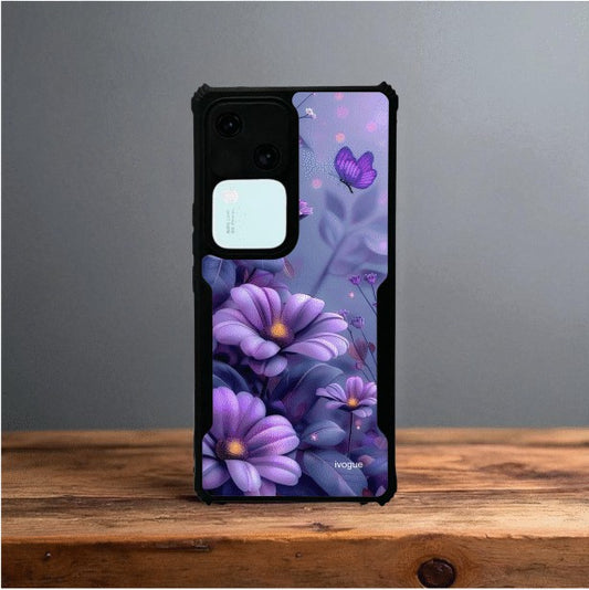 ivogue Purple Serenity Mobile Cover For VIVO V30
