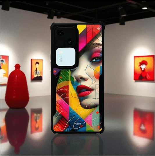 ivogue Modern Art Mobile Cover For VIVO V30 Pro