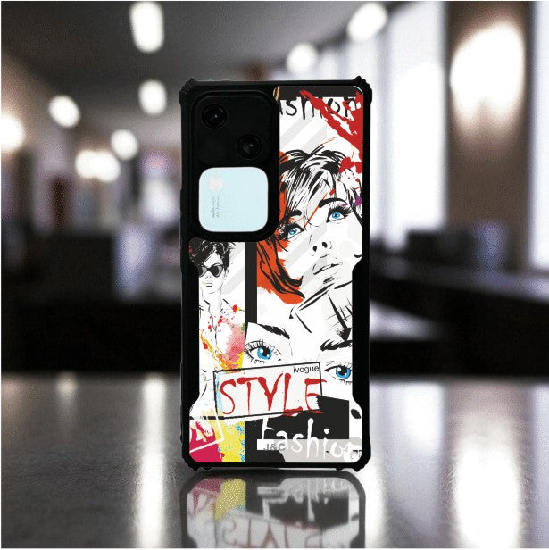 ivogue Fashion Pulse Mobile Cover For VIVO V30 Pro