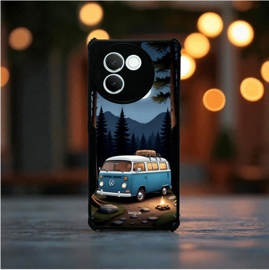 ivogue Moonlight Camp Mobile Cover For VIVO V30e
