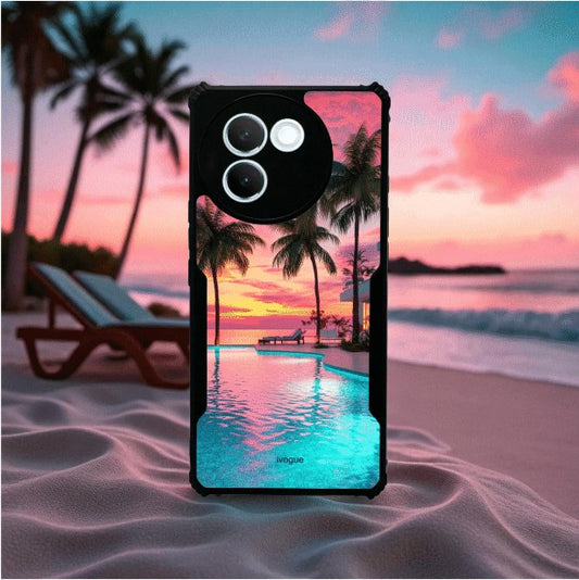 ivogue Sunset Serenity Mobile Cover For VIVO V30e