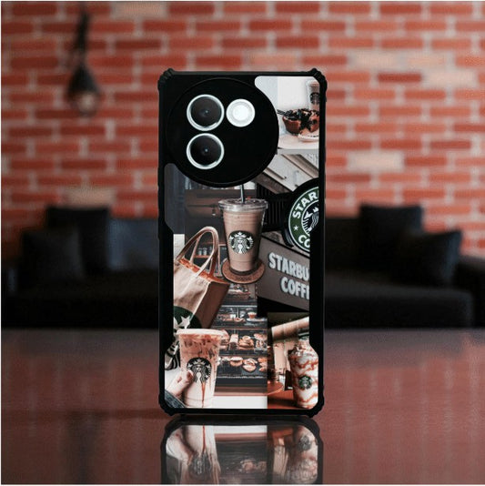 ivogue Starbucks Coffee Mobile Cover For VIVO V30e