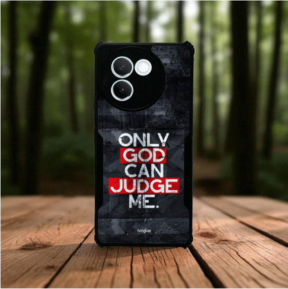 ivogue Only God Can Judge Me Mobile Cover For VIVO V30e