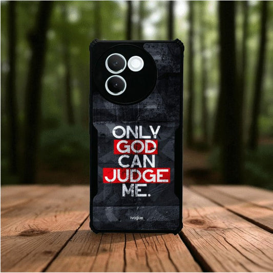ivogue Only God Can Judge Me Mobile Cover For VIVO V30e
