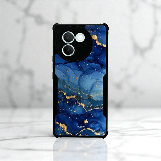 ivogue Blue Opulence Mobile Cover For VIVO V30e