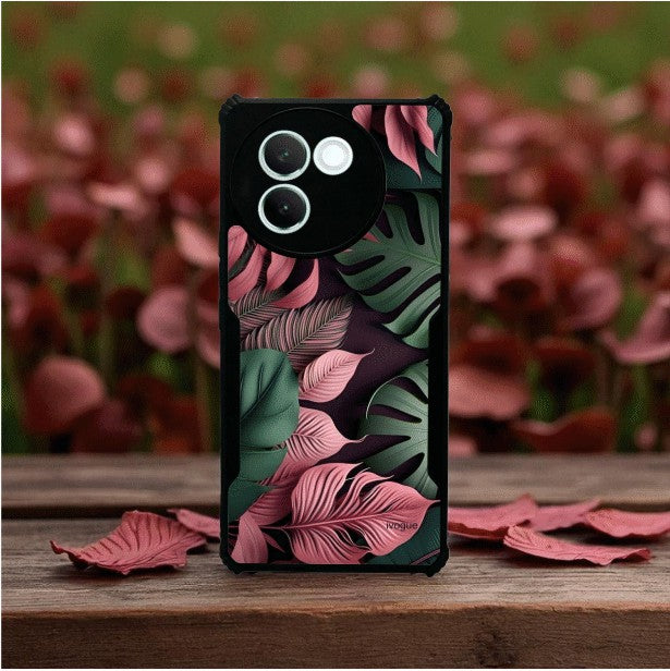 ivogue Dusky Palm Mobile Cover For VIVO V30e