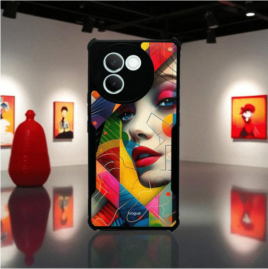 ivogue Modern Art Mobile Cover For VIVO V30e