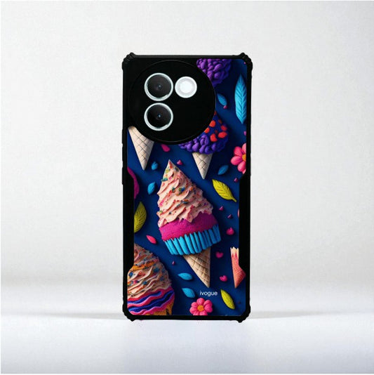 ivogue Cone of Colors Mobile Cover For VIVO V30e