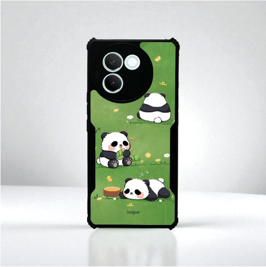 ivogue Panda Playground Mobile Cover For VIVO V30e