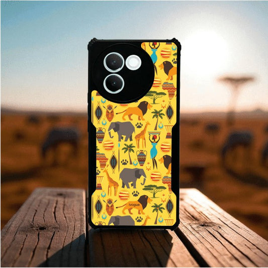 ivogue Safari Spirit Mobile Cover For VIVO V30e
