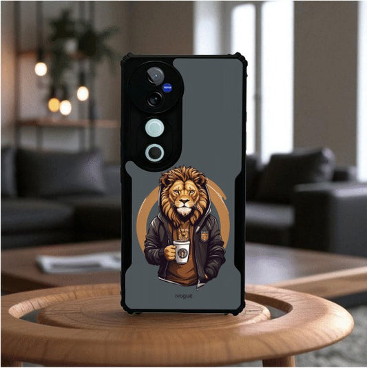 ivogue Stylish Lion Mobile Cover For VIVO T3 Ultra