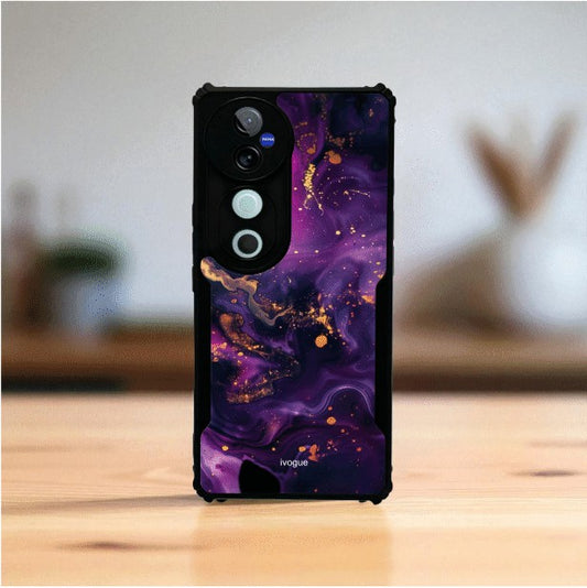 ivogue Purple Alchemy Mobile Cover For VIVO V40