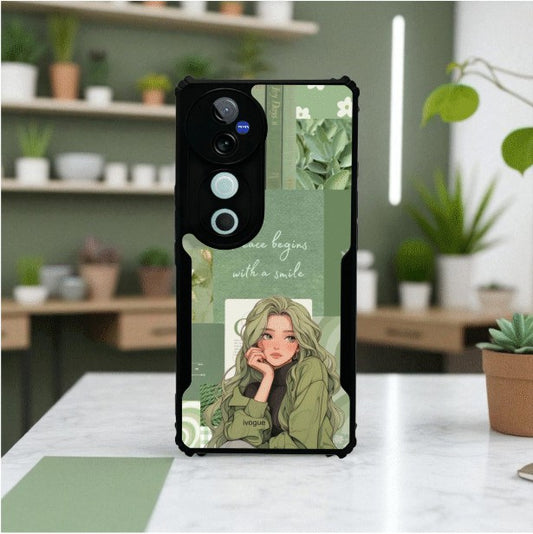 ivogue Calm Vibes Mobile Cover For VIVO V40 Pro