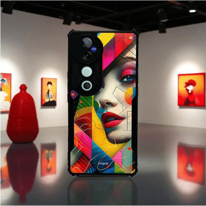 ivogue Modern Art Mobile Cover For VIVO V40