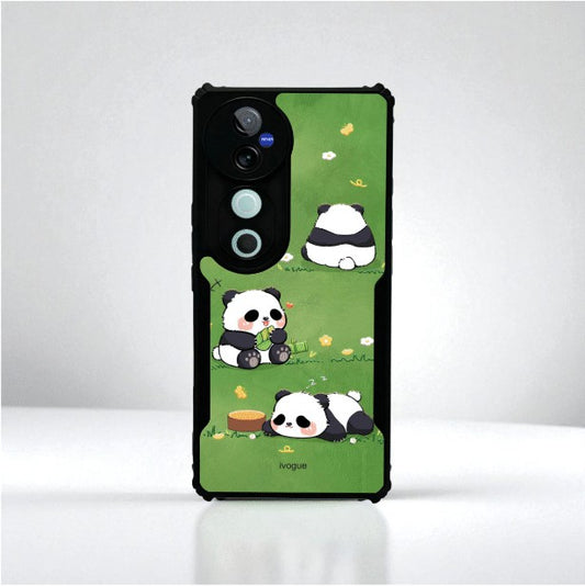ivogue Panda Playground Mobile Cover For VIVO T3 Ultra