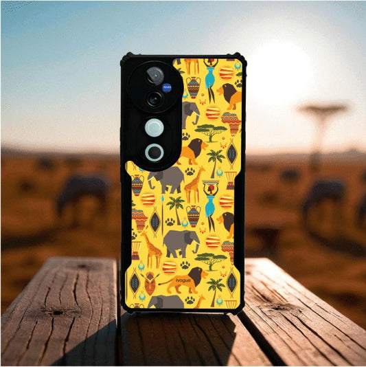 ivogue Safari Spirit Mobile Cover For VIVO V40 Pro