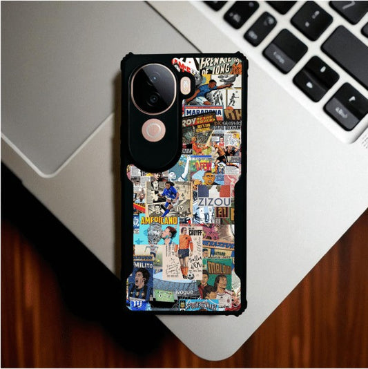 ivogue Golden Era Football Mobile Cover For VIVO V40e