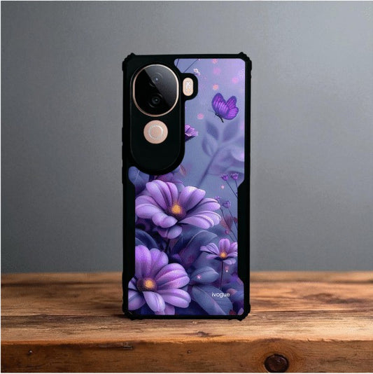 ivogue Purple Serenity Mobile Cover For VIVO V40e