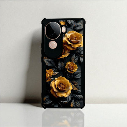 ivogue Golden Rose Mobile Cover For VIVO V40e