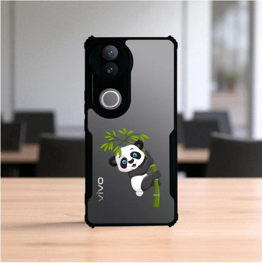 ivogue Panda and Tree Mobile Cover For VIVO V50e