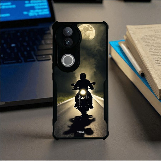 ivogue Bike Rider Mobile Cover For VIVO V50