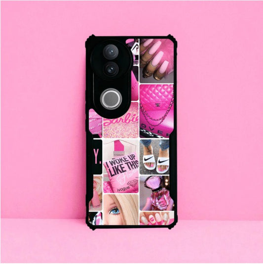 ivogue Barbie Vibes Mobile Cover For VIVO V50e