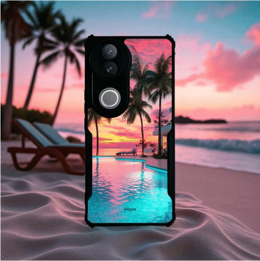 ivogue Sunset Serenity Mobile Cover For VIVO V50