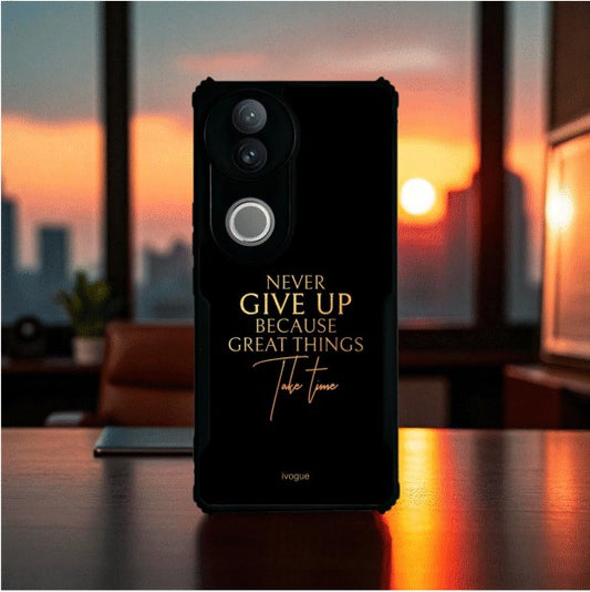 ivogue Never Give Up Mobile Cover For VIVO V50