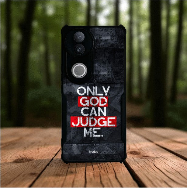 ivogue Only God Can Judge Me Mobile Cover For VIVO V50