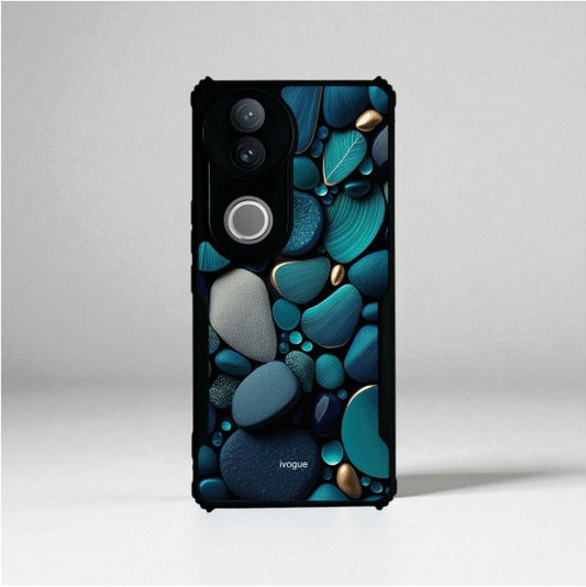 ivogue Ocean Pebbles Mobile Cover For VIVO V50e