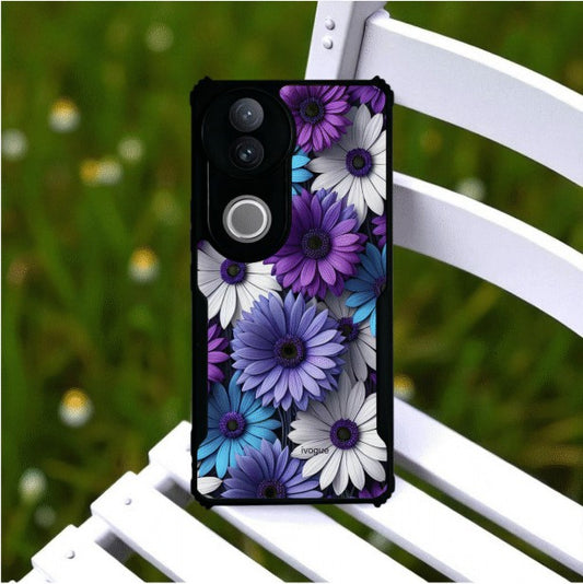 ivogue Violet Bloom Mobile Cover For VIVO V50e