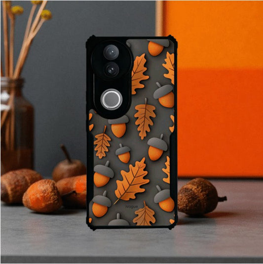 ivogue Oak & Acorn Mobile Cover For VIVO V50e