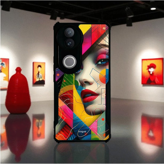 ivogue Modern Art Mobile Cover For VIVO V50
