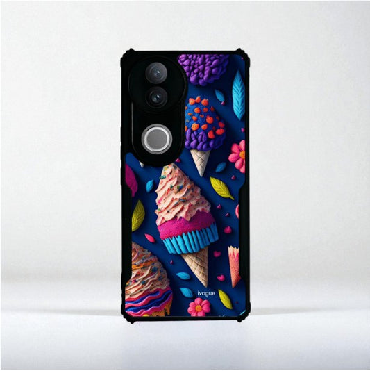 ivogue Cone of Colors Mobile Cover For VIVO V50