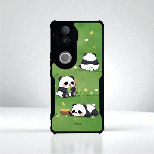 ivogue Panda Playground Mobile Cover For VIVO V50e