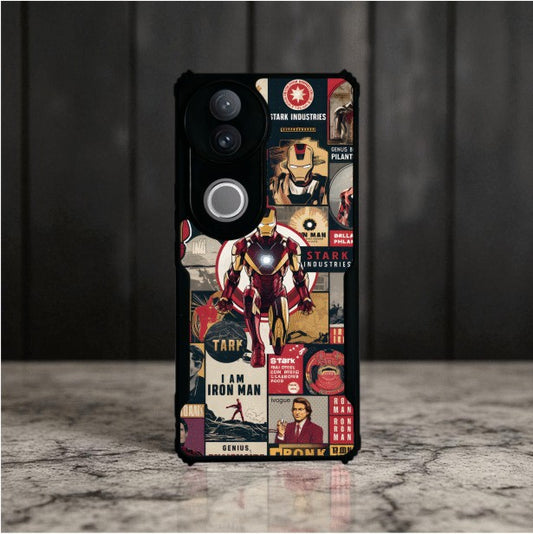 ivogue Iron Man Mobile Cover For VIVO V50e