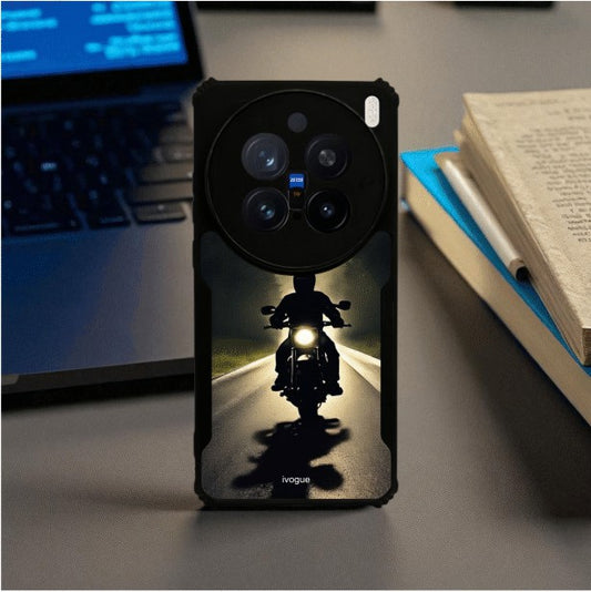 ivogue Bike Rider Mobile Cover For VIVO X200 Pro