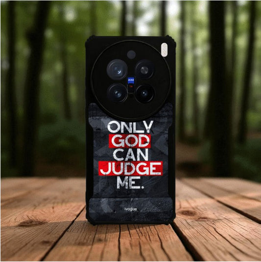 ivogue Only God Can Judge Me Mobile Cover For VIVO X200 Pro